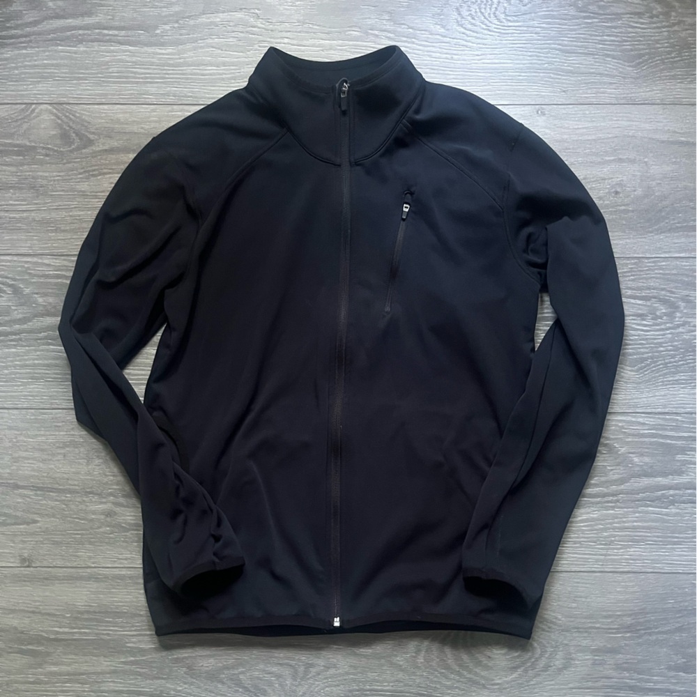 Merrell Men’s Navy 100% Polyester Jacket Size M Outdoor Hiking Fall Fishing